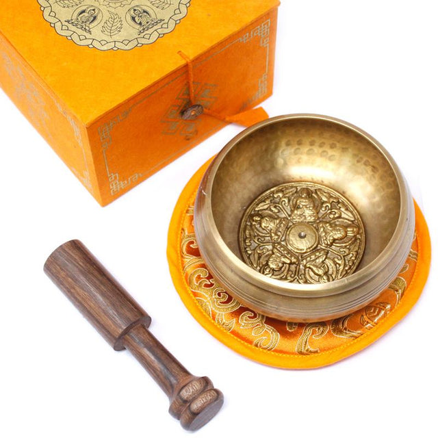 Five Buddha Singing Bowl Set 10cm (min 400gm)