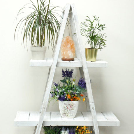 Folding "A" Frame Display - Whitewash