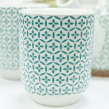 Herbal Teapot Set - Green Mosaic