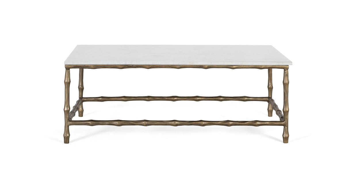 Giner and Colomer - Aluminum & Marble Coffee Table