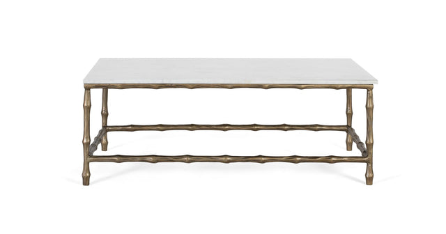 Giner and Colomer - Aluminum & Marble Coffee Table