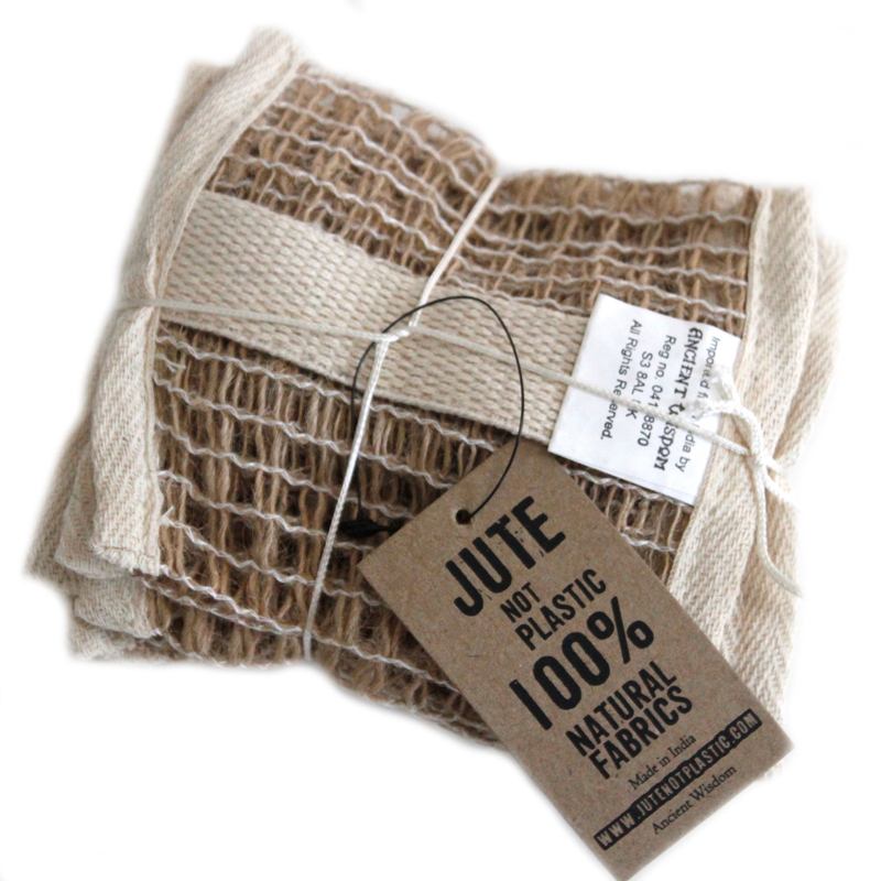 Soft Jute Soap Bag