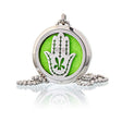 Aromatherapy Diffuser Necklace - Hand of Fatima 30mm