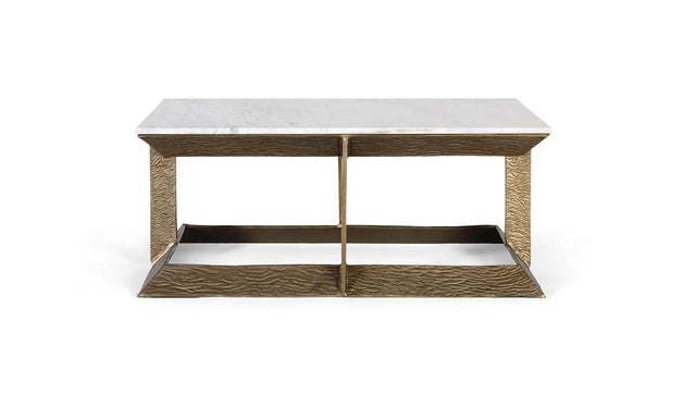 Giner and Colomer - Aluminum & Marble Coffee Table