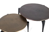 Giner and Colomer - Set Of 2 Iron & Aluminum Tables