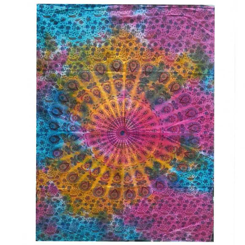 Cotton Wall Art - Round Mandala