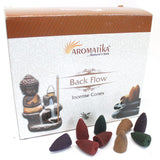 Aromatica Backflow Incense Cones - Rose