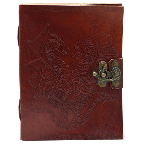 Leather Dragon Notebook (6x8")