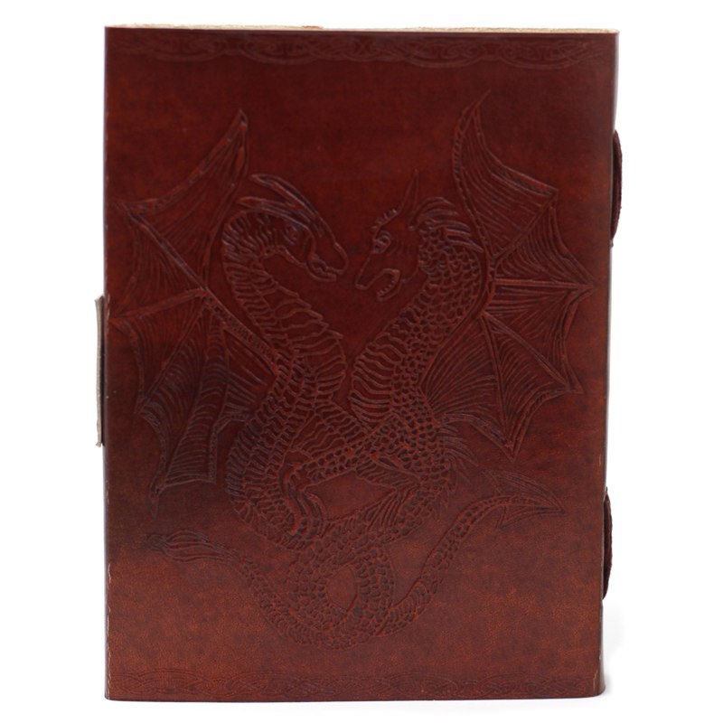 Leather Dragon Notebook (6x8")