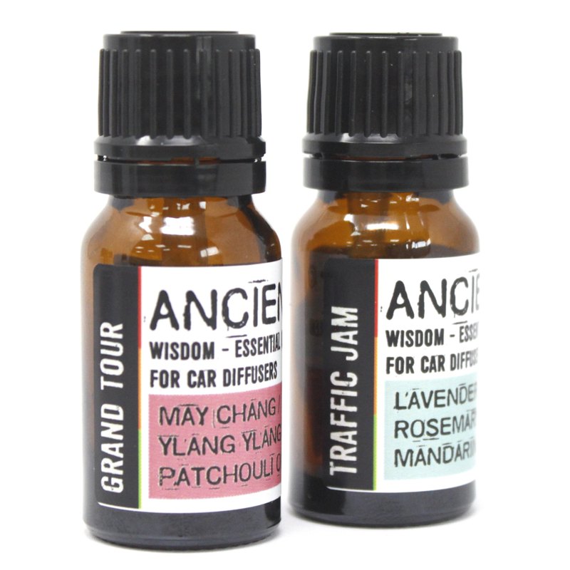 10ml Aromatherapy Car Blend - Travel Ease