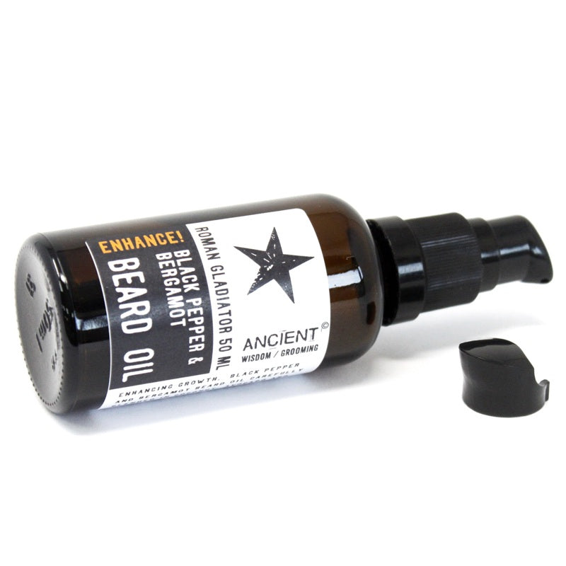 50ml Beard Oil - Roman Gladiator - Enhance!