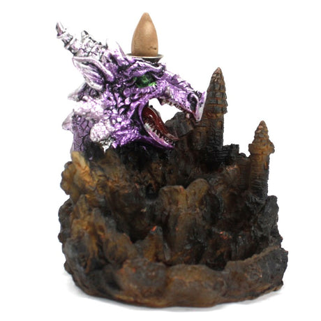 Purple Dragon LED Backflow Incense Burner