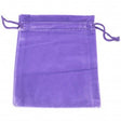 Quality Velvet Pouch - Purple 10x12cm