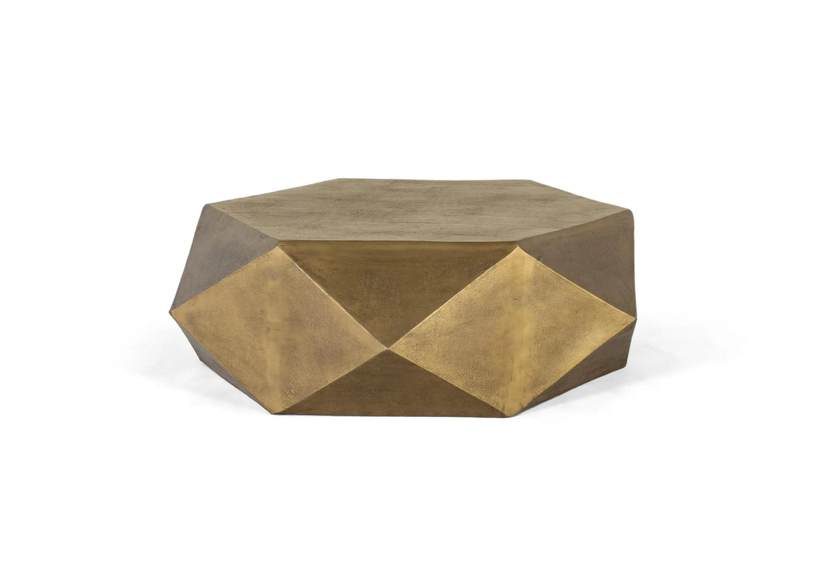 Giner and Colomer - Hexagonal Aluminum Coffee Table