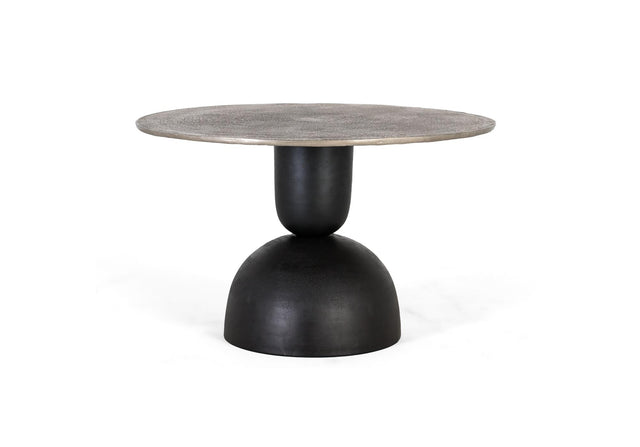 Giner and Colomer - Coffee Table With Iron Base & Aluminum Top
