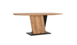 Giner and Colomer - Acacia Wood & Metal Dining Table With Adjustable Pads