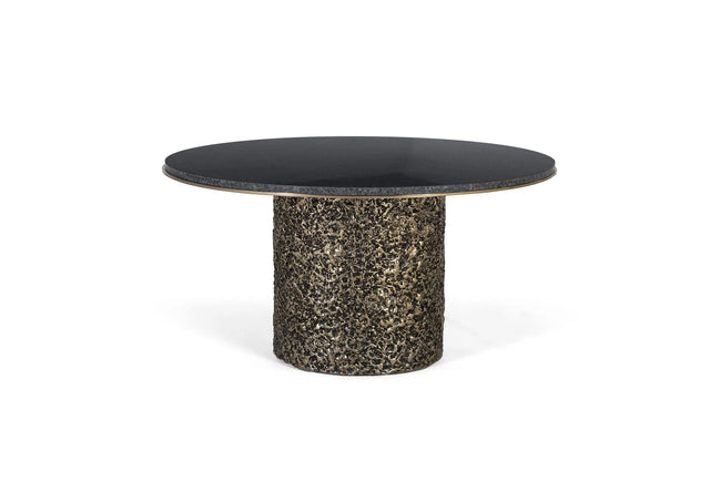 Giner and Colomer - Coffee Table With Marble Top & Metal Base