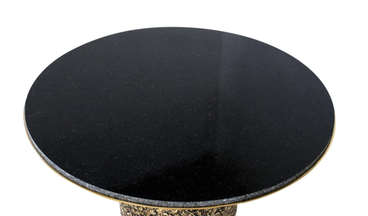 Giner and Colomer - Coffee Table With Marble Top & Metal Base