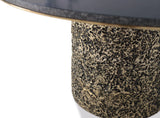 Giner and Colomer - Coffee Table With Marble Top & Metal Base