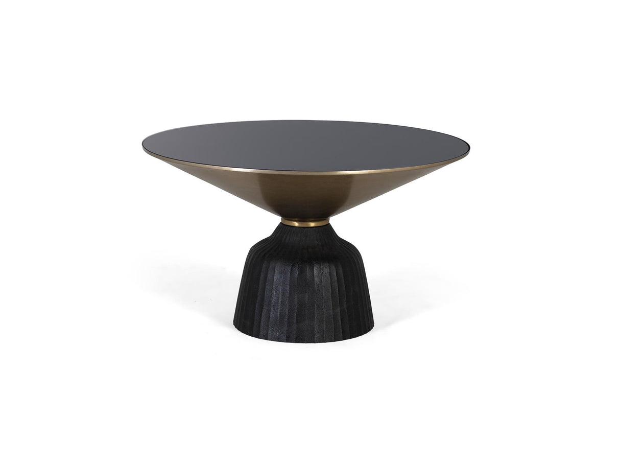 Giner and Colomer - Coffee Table With Tempered Glass & Aluminum Top