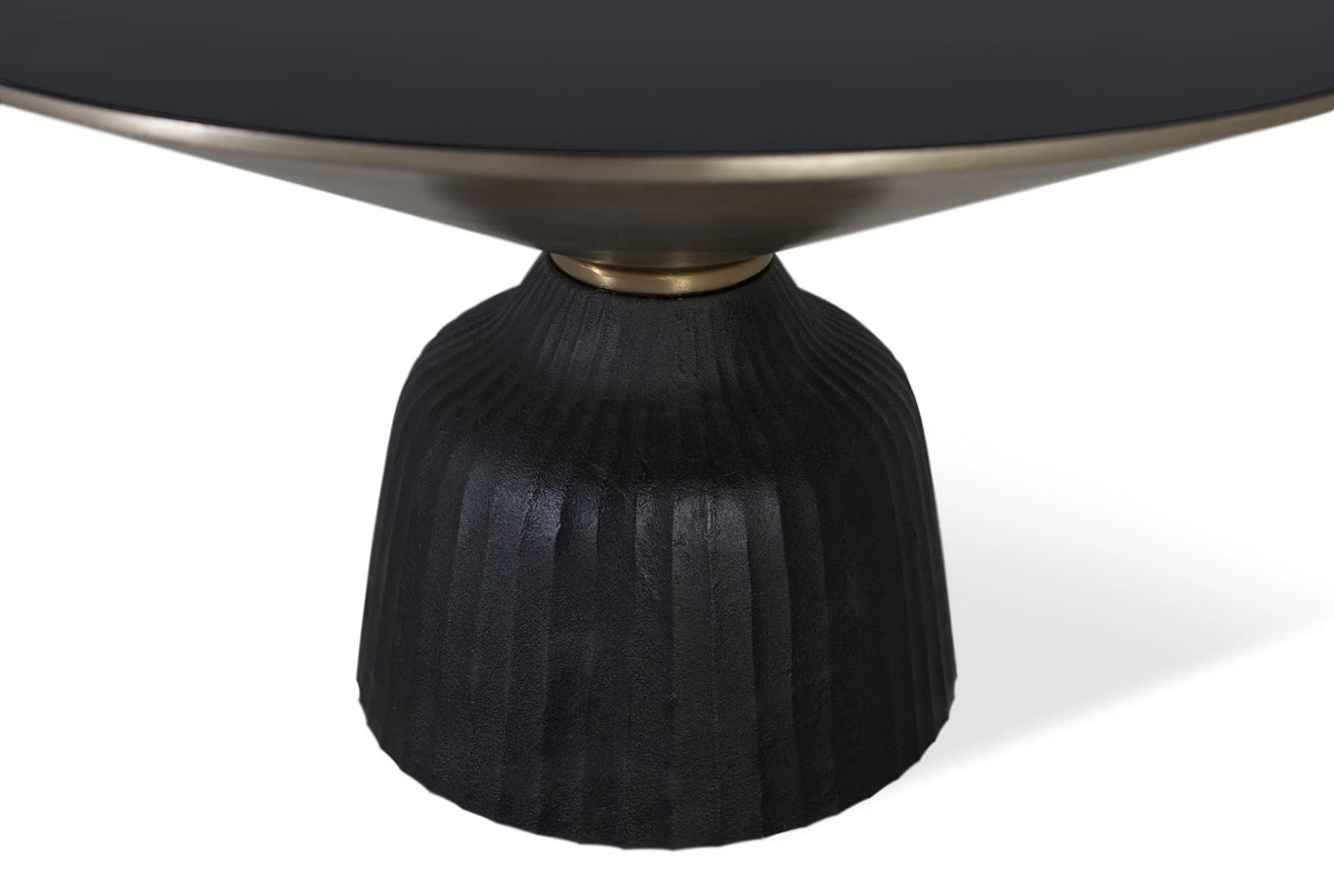 Giner and Colomer - Coffee Table With Tempered Glass & Aluminum Top