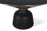 Giner and Colomer - Coffee Table With Tempered Glass & Aluminum Top