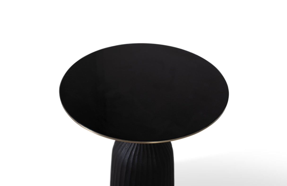 Giner and Colomer - Coffee Table With Tempered Glass & Metal Top