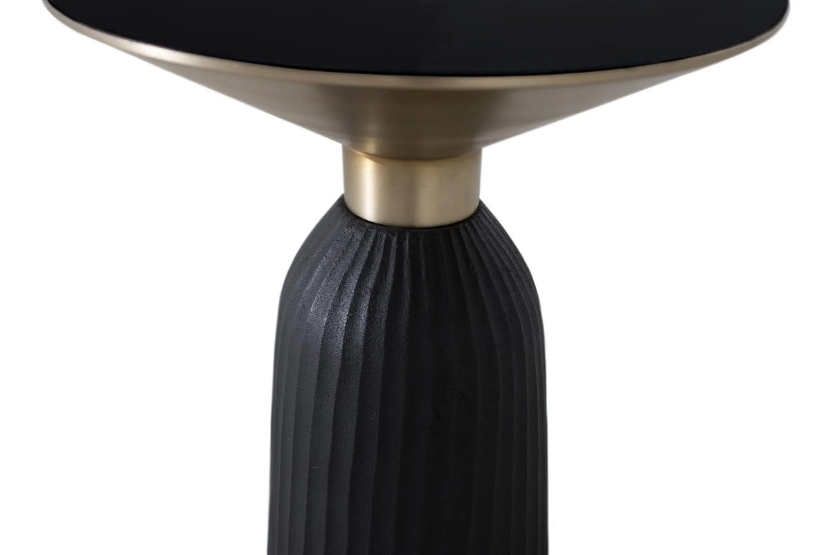 Giner and Colomer - Coffee Table With Tempered Glass & Metal Top