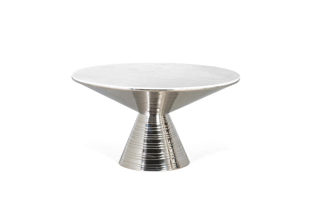 Giner and Colomer - Coffee Table With Marble Top & Metal Base