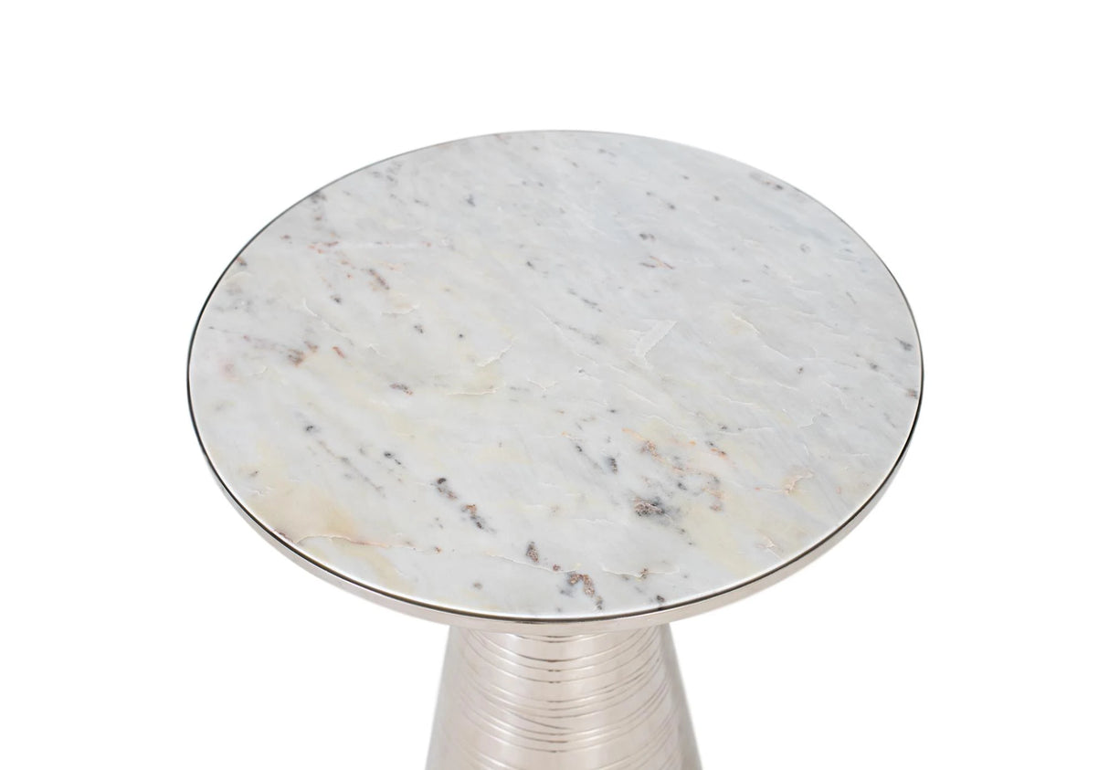 Giner and Colomer - Coffee Table With Marble Top & Metal Base