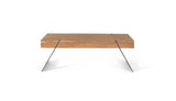 Giner and Colomer - Acacia Wood & Metal Coffee Table In Natural Color