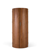 Giner and Colomer - 2-Door Solid Acacia Wood Bar Cabinet (Natural Color)