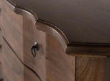 Giner and Colomer - 3-Drawer Mango Wood Chest In Walnut Finish
