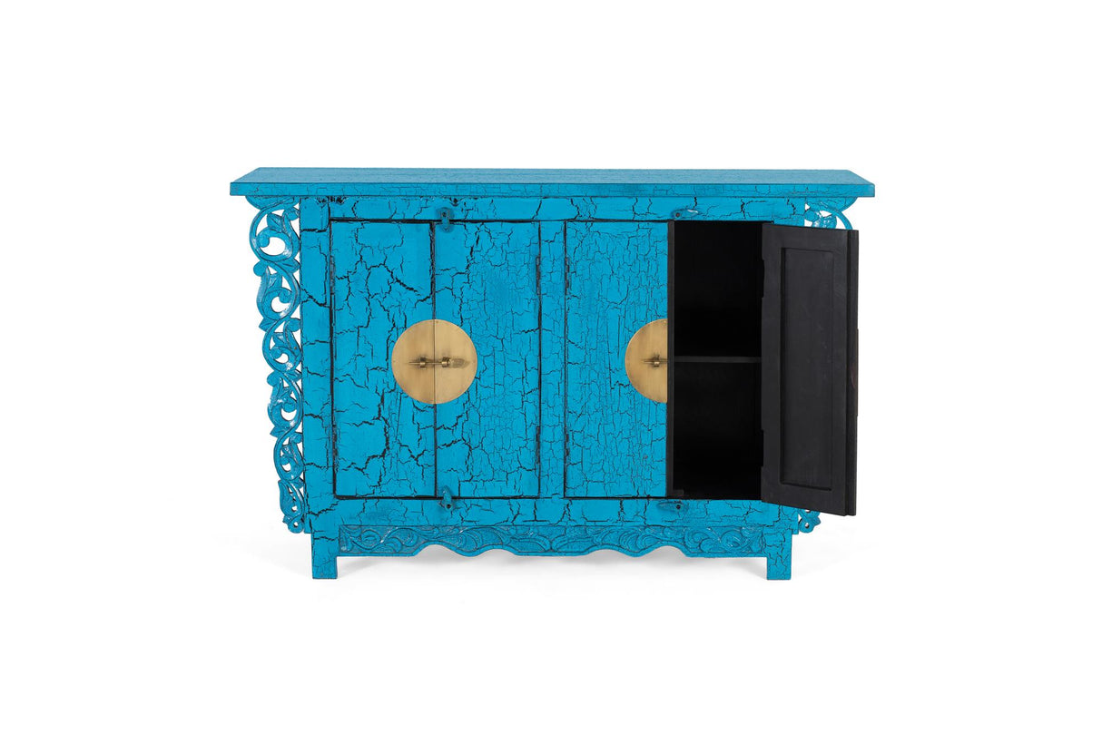 Giner and Colomer - 2-Door Mango Wood Wardrobe