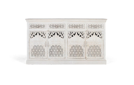 Giner and Colomer - 4-Door, 4-Drawer Mango Wood Sideboard