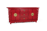 Giner and Colomer - 2-Door, 3-Drawer Mango Wood Sideboard