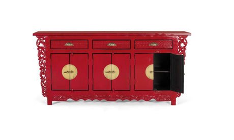 Giner and Colomer - 6-Door, 3-Drawer Mango Wood Sideboard