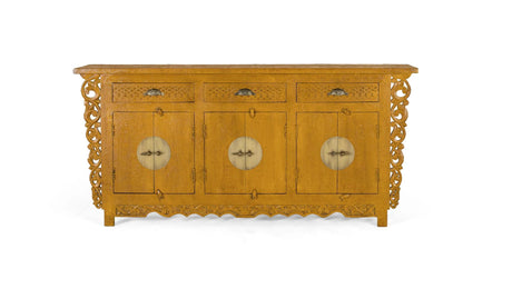 Giner and Colomer - 6-Door, 3-Drawer Mango Wood Sideboard