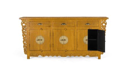 Giner and Colomer - 6-Door, 3-Drawer Mango Wood Sideboard