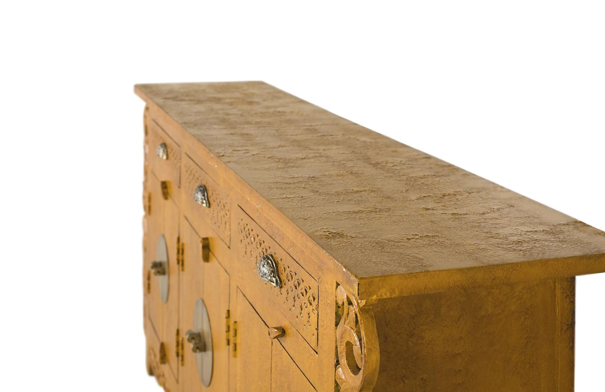 Giner and Colomer - 6-Door, 3-Drawer Mango Wood Sideboard