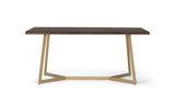 Giner and Colomer - Mango Wood & Metal Dining Table (4 cm Top)
