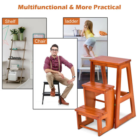 Folding Step Stool for Adults and Kids