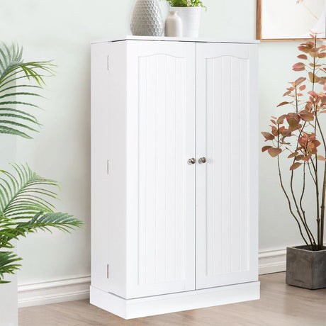 17-Tier Buffet Cupboard for Dining Room, Living Room & Entryway