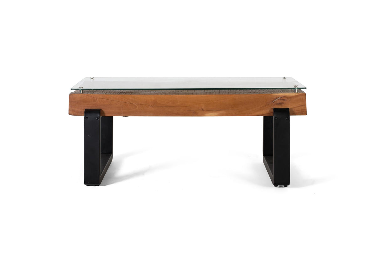 Giner and Colomer - Reclaimed Wood & Metal Coffee Table