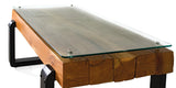 Giner and Colomer - Reclaimed Wood & Metal Coffee Table