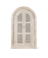 Giner and Colomer - 2-Door Whitewashed Mango Wood Wardrobe