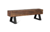 Giner and Colomer - Reclaimed Wood & Metal Bench