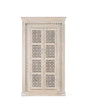 Giner and Colomer - Whitewashed 2-Door Hand-Carved Mango Wood Wardrobe