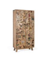 Giner and Colomer - Hand-Painted Mango Wood Cabinet