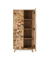 Giner and Colomer - Hand-Painted Mango Wood Cabinet